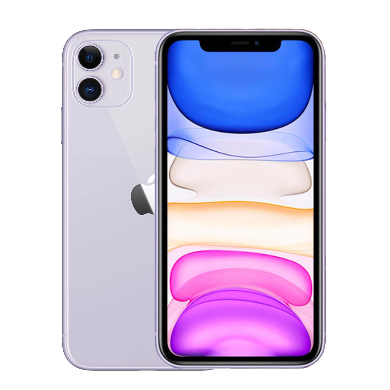 Apple iPhone 11 64GB Morado Correcto Desbloqueado - Batería Nueva