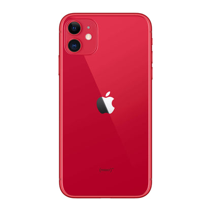 Apple iPhone 11 64GB Product Red Bueno Desbloqueado-Batería Mejorada