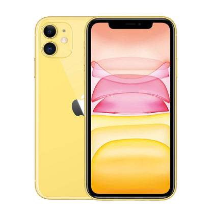 Apple iPhone 11 64GB Amarillo Correcto Desbloqueado-Batería Mejorada