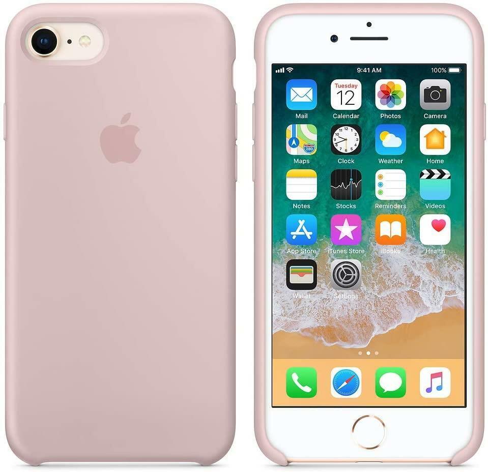 Funda de silicona para el Apple iPhone 8 - Arena Rosa