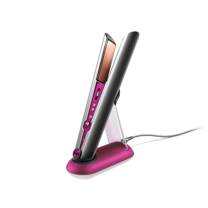 Dyson Corrale Plancha de pelo - Negro níquel/Fucsia - Impecable