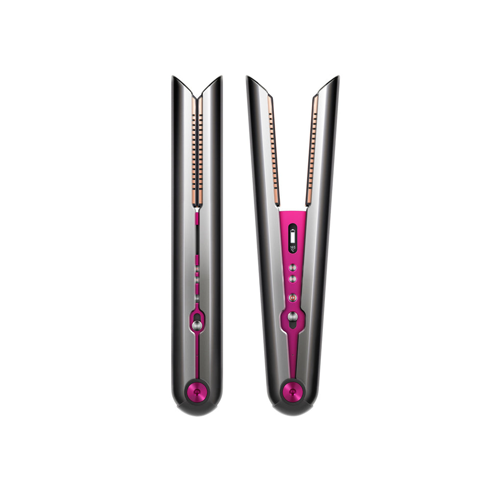 Dyson Corrale Plancha de pelo - Negro níquel/Fucsia - Impecable
