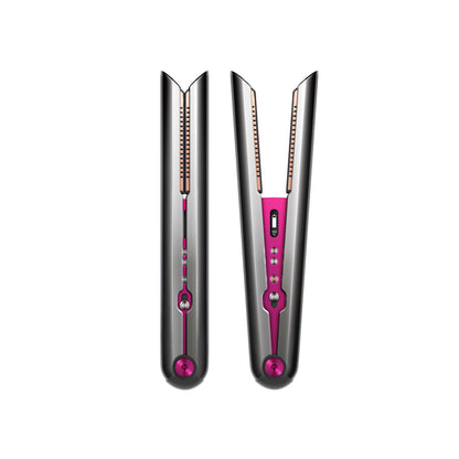 Dyson Corrale Plancha de pelo - Negro níquel/Fucsia - Impecable