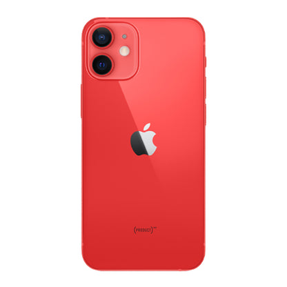 Apple iPhone 12 Mini 64GB Rojo Bueno Desbloqueado-Batería Mejorada