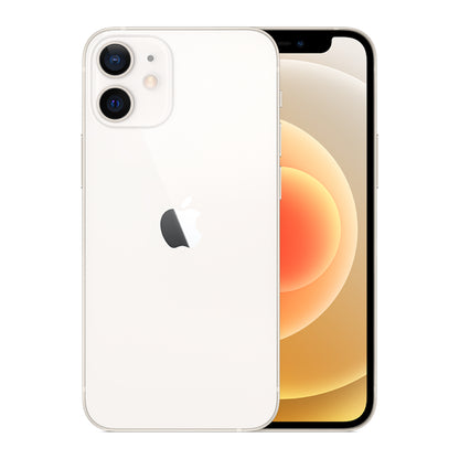 Apple iPhone 12 Mini 256GB Blanco Bueno Desbloqueado-Batería Mejorada