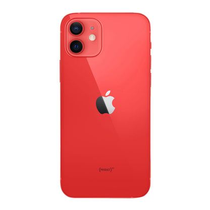 Apple iPhone 12 64GB Rojo Bueno Desbloqueado - Batería Nueva