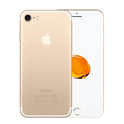 Apple iPhone 7 128GB Oro Correcto Desbloqueado-Batería Mejorada