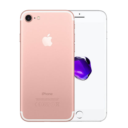 Apple iPhone 7 128GB Oro Rosa Correcto Desbloqueado - Batería Nueva