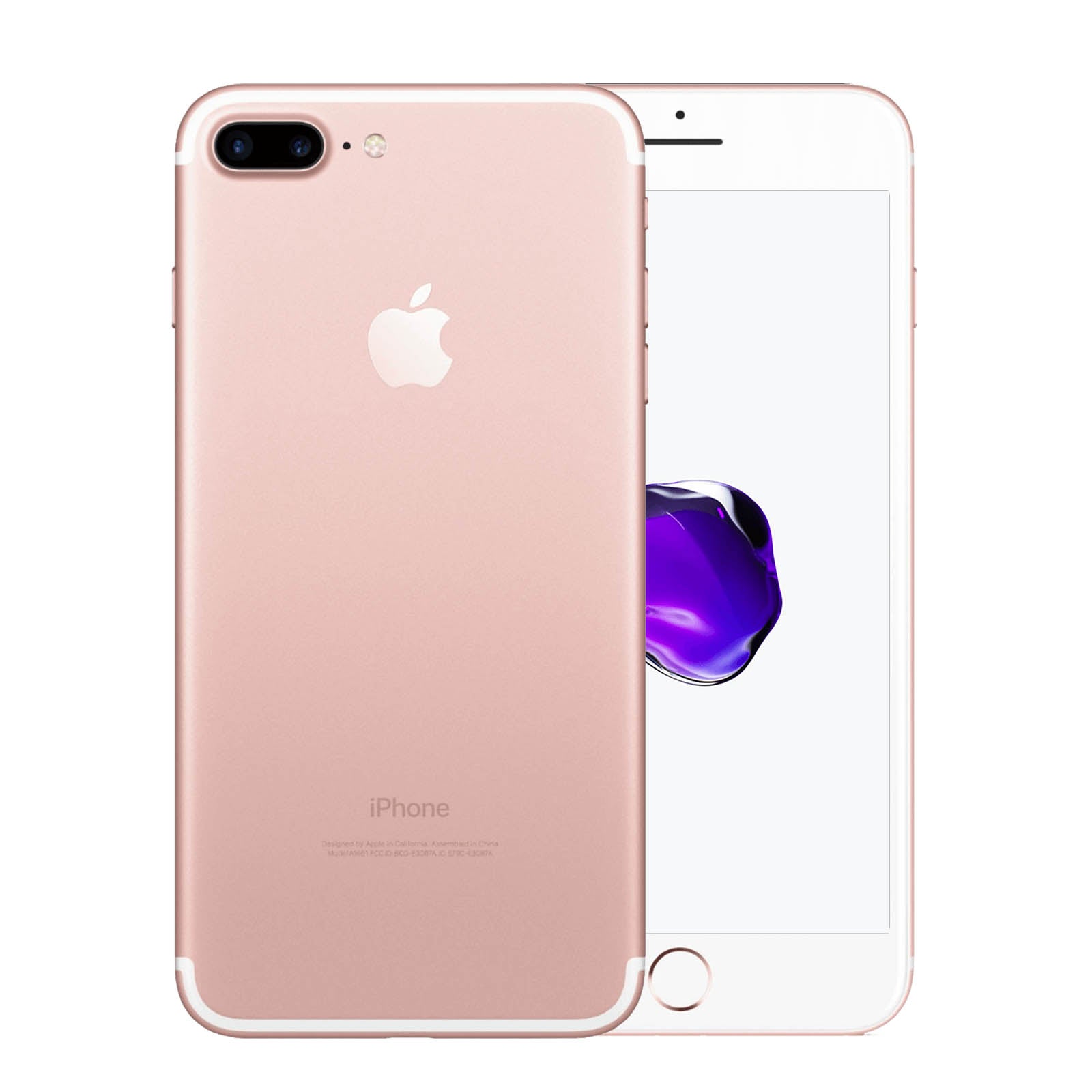 Apple iPhone 7 Plus 32GB Oro Rosa Correcto Desbloqueado - Batería Nueva