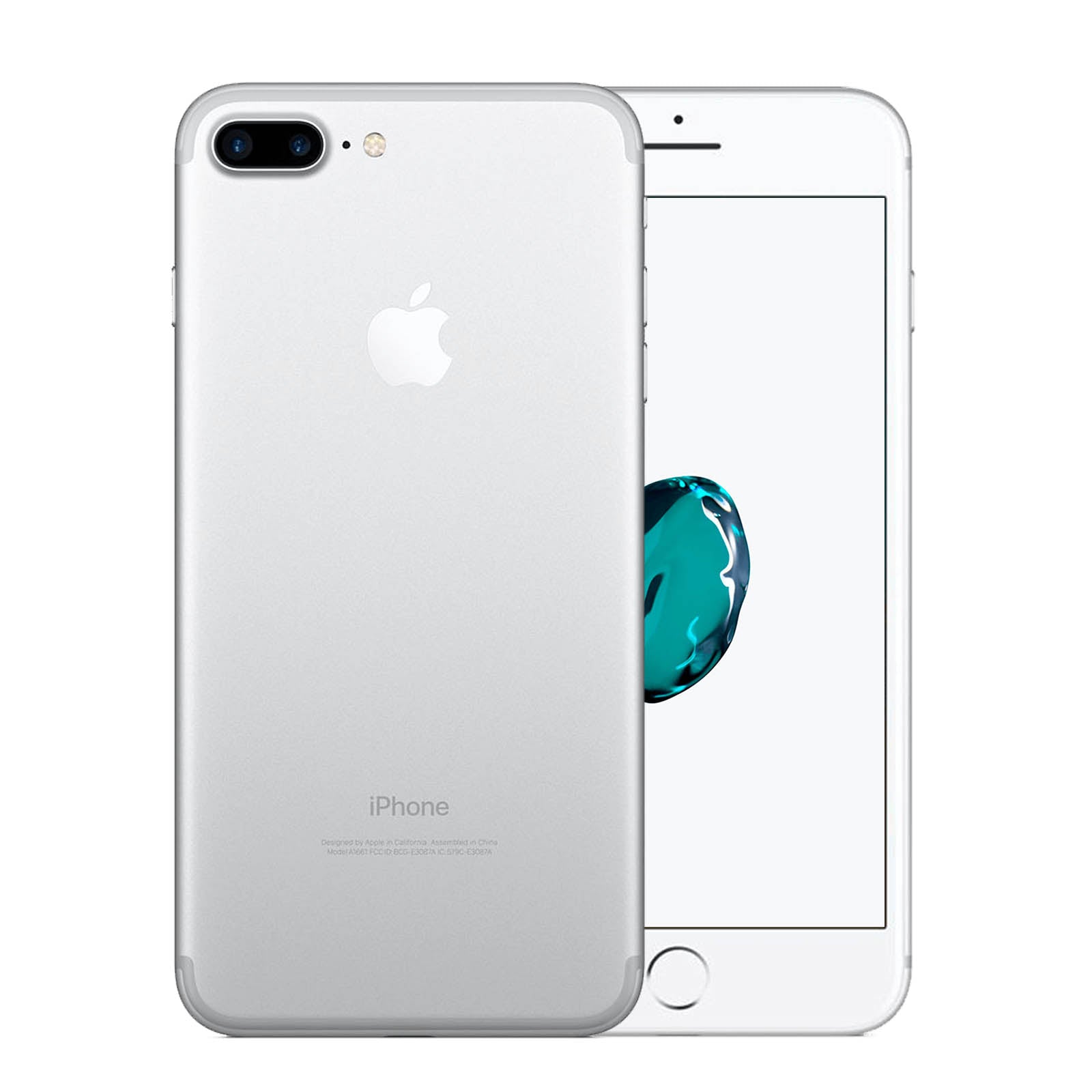 Apple iPhone 7 Plus 32GB Plata Correcto Desbloqueado - Batería Nueva