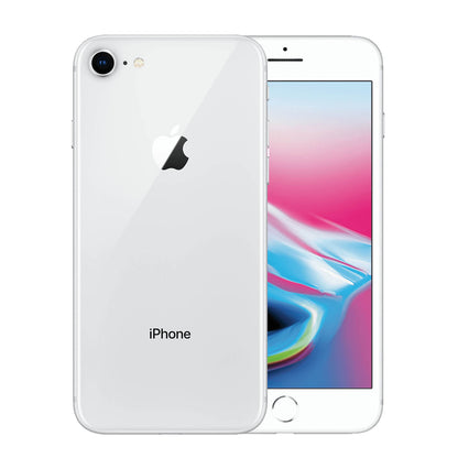 iPhone 8 64GB - Plata - Desbloqueado-Batería Mejorada