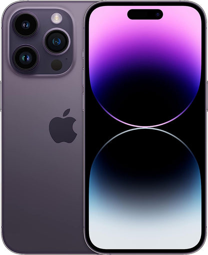 iPhone 14 Pro 128GB Morado Oscuro Bueno Desbloqueado-Batería Mejorada