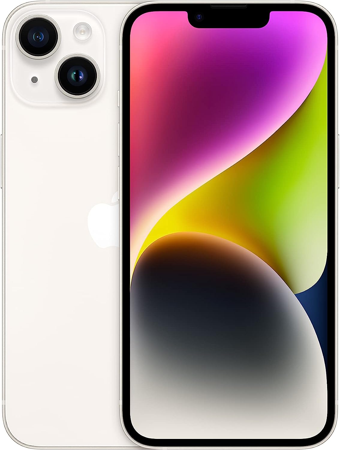 iPhone 14 128GB Blanco Estrella Correcto Desbloqueado-Batería Mejorada