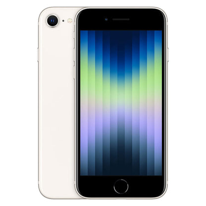 iPhone SE (2022) 128 GB Blanco Estrella Bueno Desbloqueado - Batería Nueva