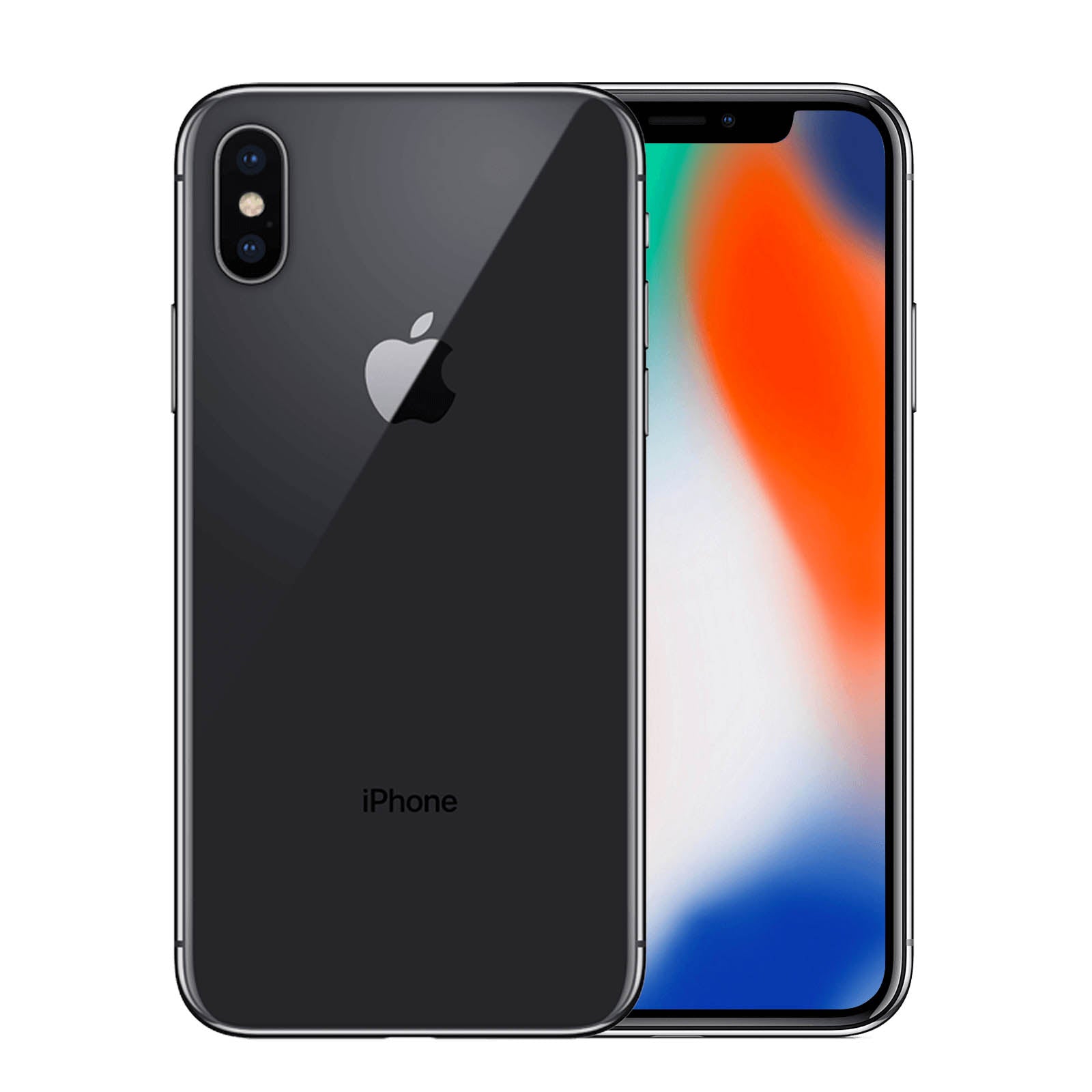 iPhone X 64GB - Gris Espacial - Desbloqueado - Batería Nueva