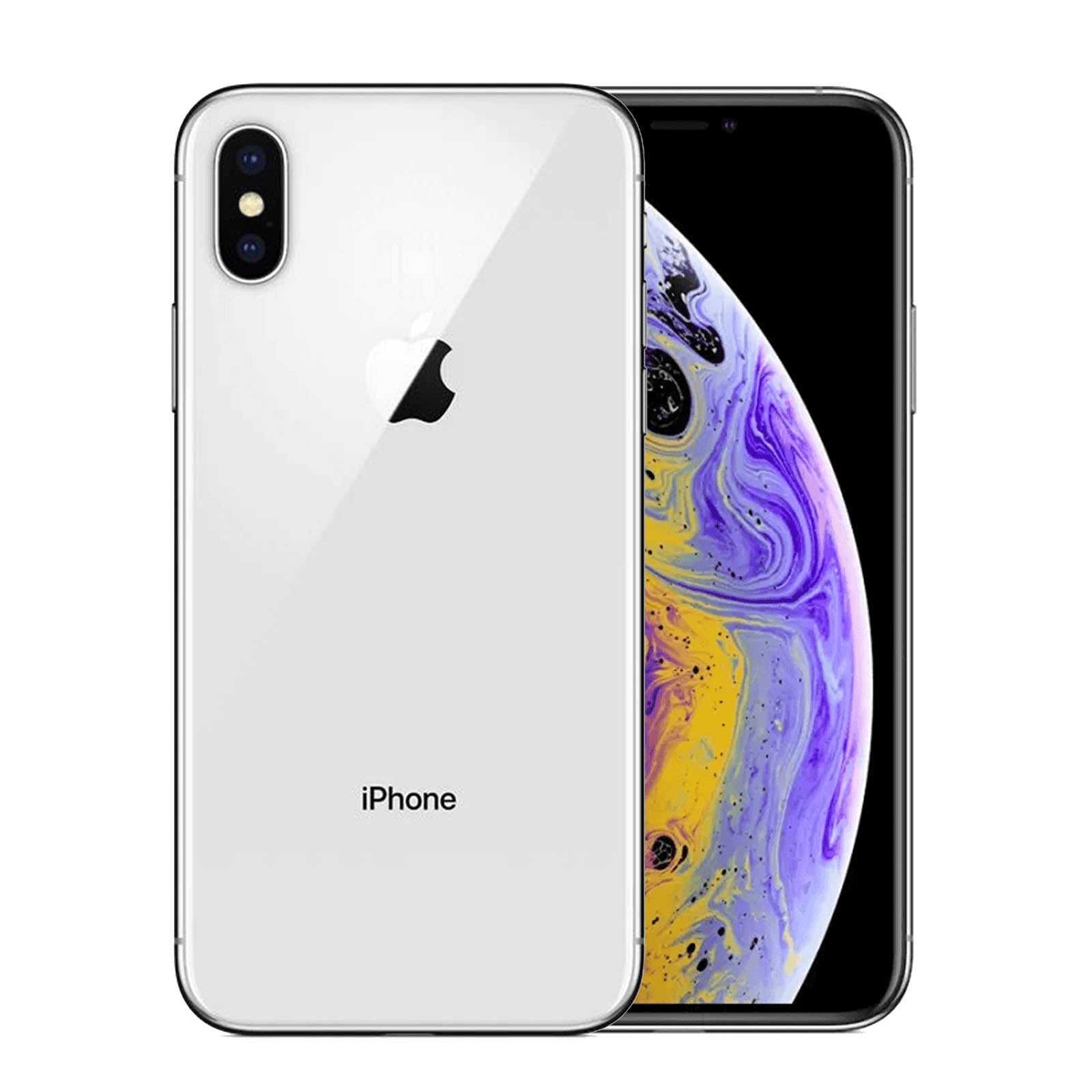 iPhone XS 256GB - Plata - Desbloqueado-Batería Mejorada