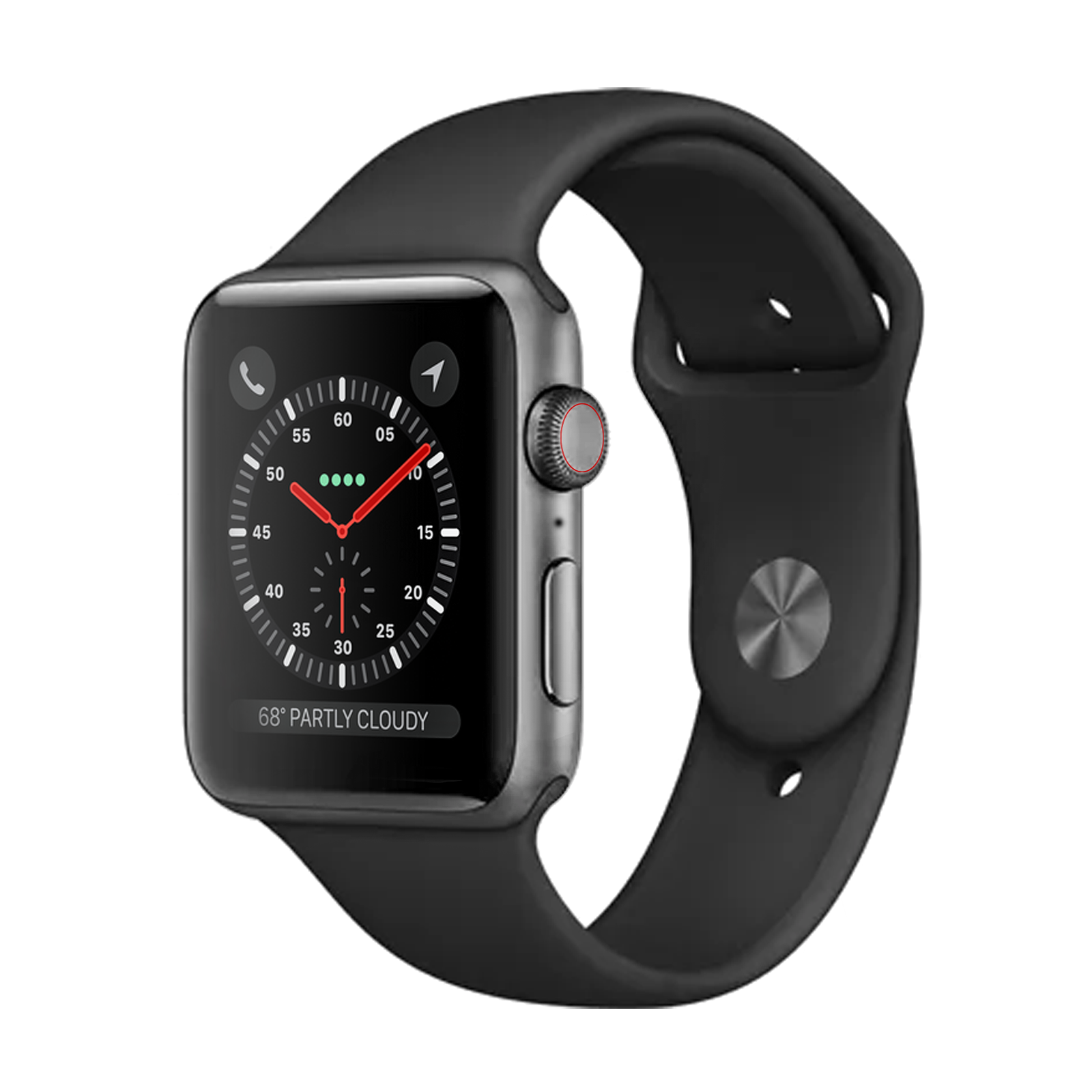 Apple Watch Series 5 44mm Plata Titanio Excelente WiFi