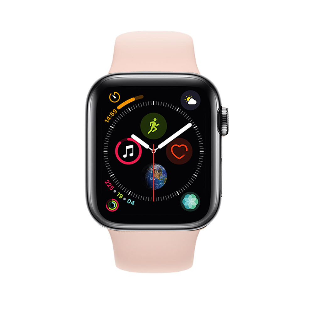 Apple Watch Series 4 Inoxidable 40mm GPS Negro Excelente WiFi