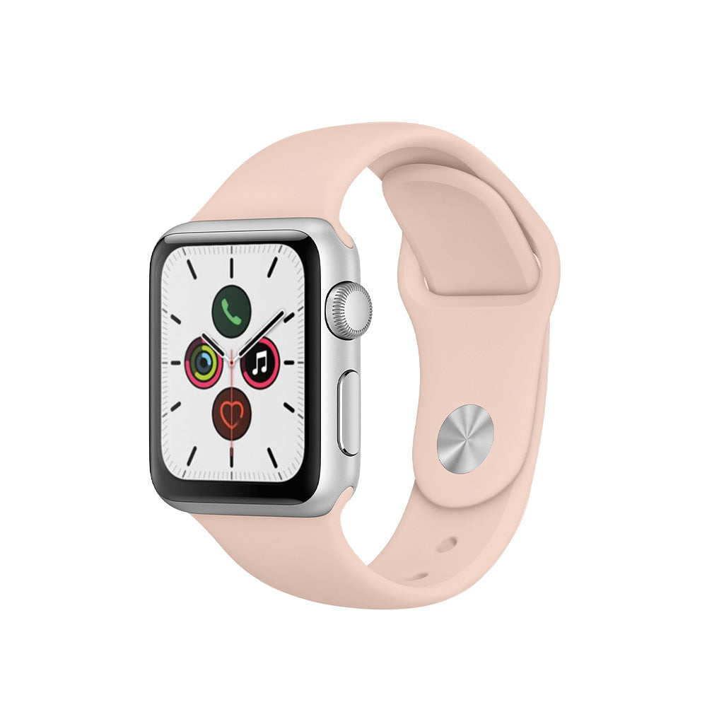 Apple Watch Series 5 Aluminio 44mm Plata Correcto Desbloqueado