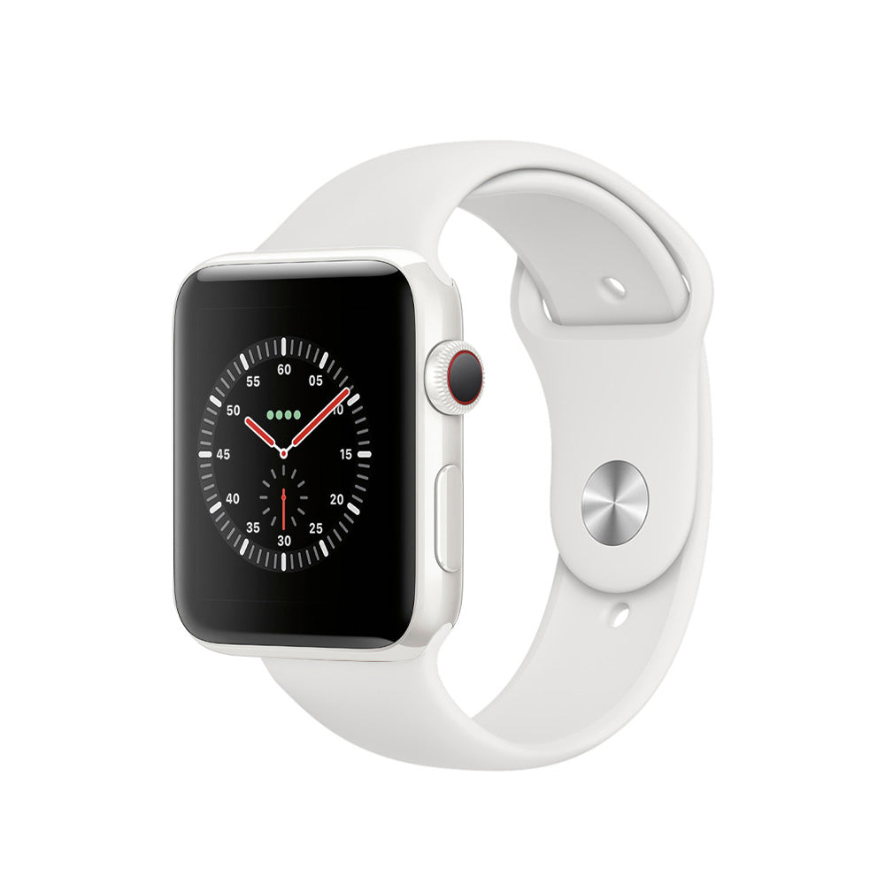 Apple Watch Series 5 44mm Blanco Cerámica Correcto Desbloqueado