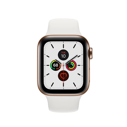 Apple Watch Series 5 Inoxidable 40mm Oro Excelente Desbloqueado