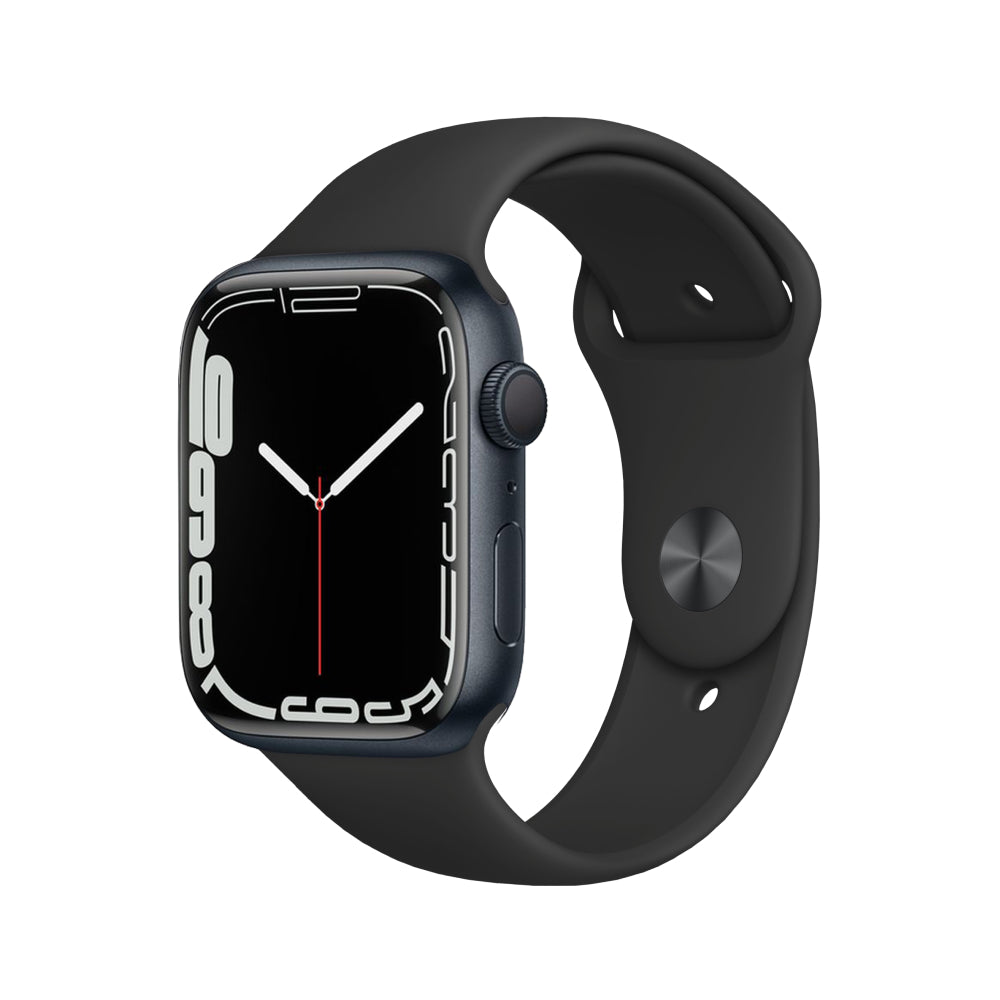 Apple Watch Series 7 45 mm GPS Doce de la noche Excelente