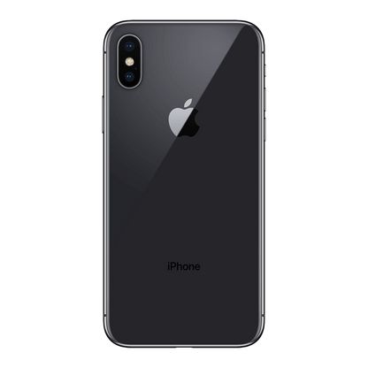 iPhone X 64GB - Gris Espacial - Desbloqueado - Batería Nueva