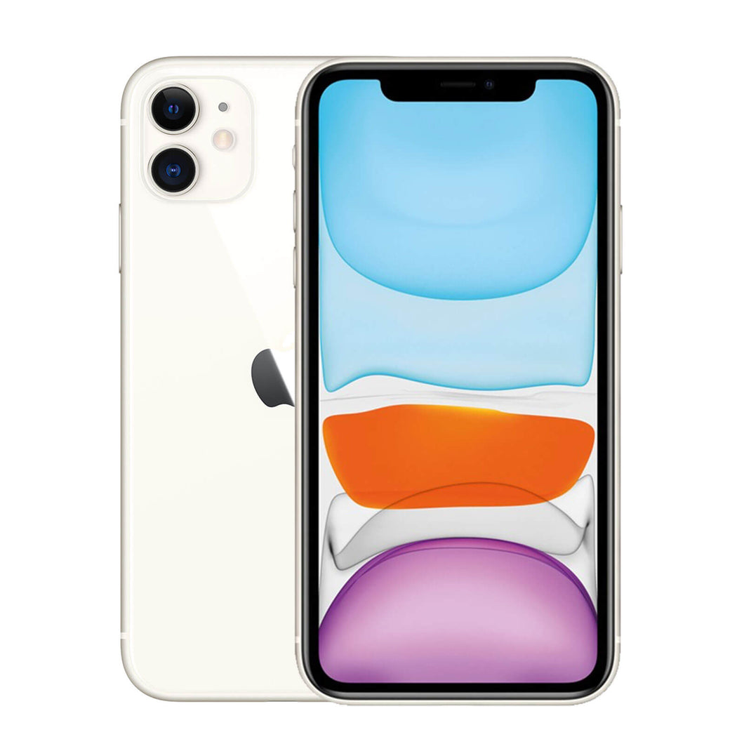 Apple iPhone 11 128GB Blanco Muy Bueno - Desbloqueado