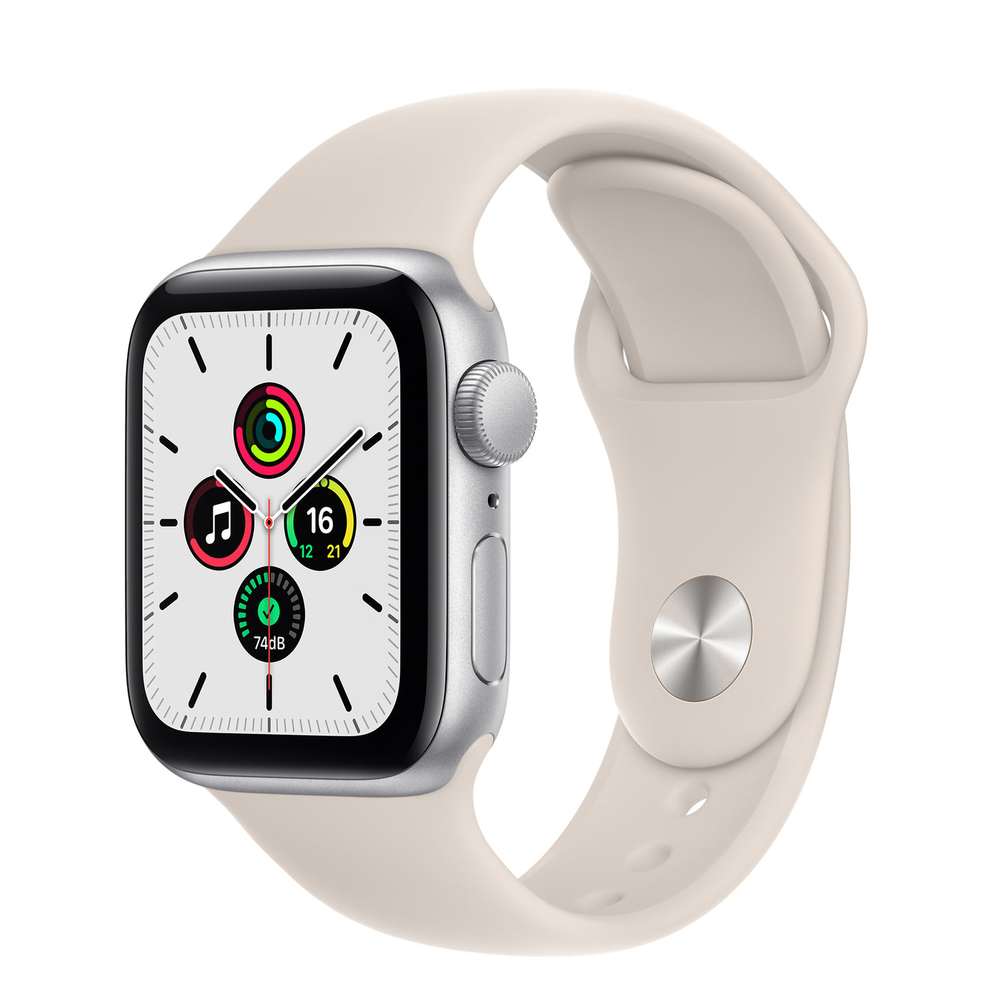 Apple Watch Series SE 44mm Plata WiFi Bueno