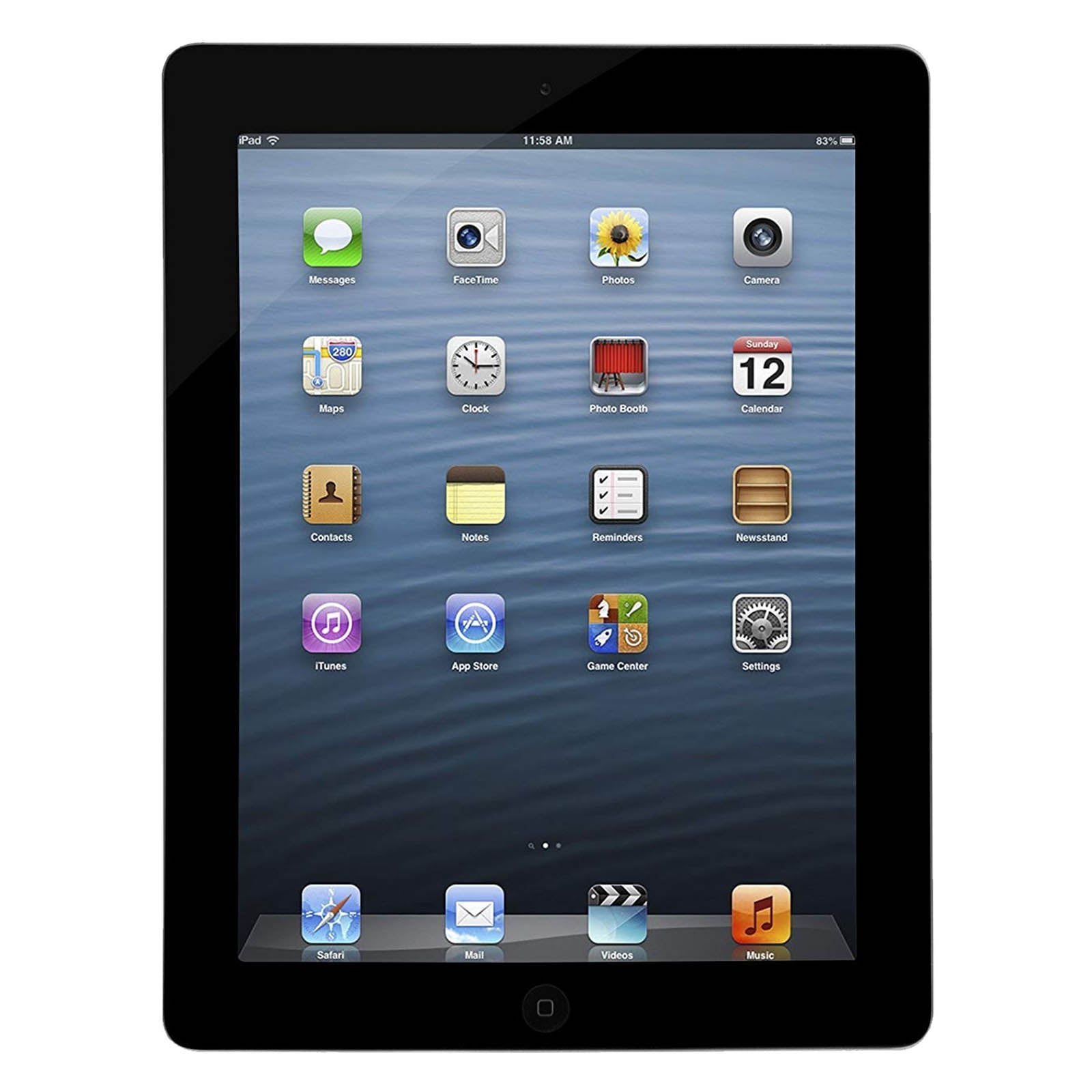 Apple iPad 3 64GB GPS + Celular Desbloqueado Negro - Bueno