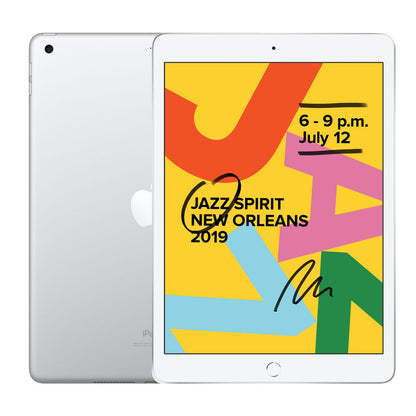 Apple iPad 7 128GB GPS + Celular Desbloqueado Plata - Bueno