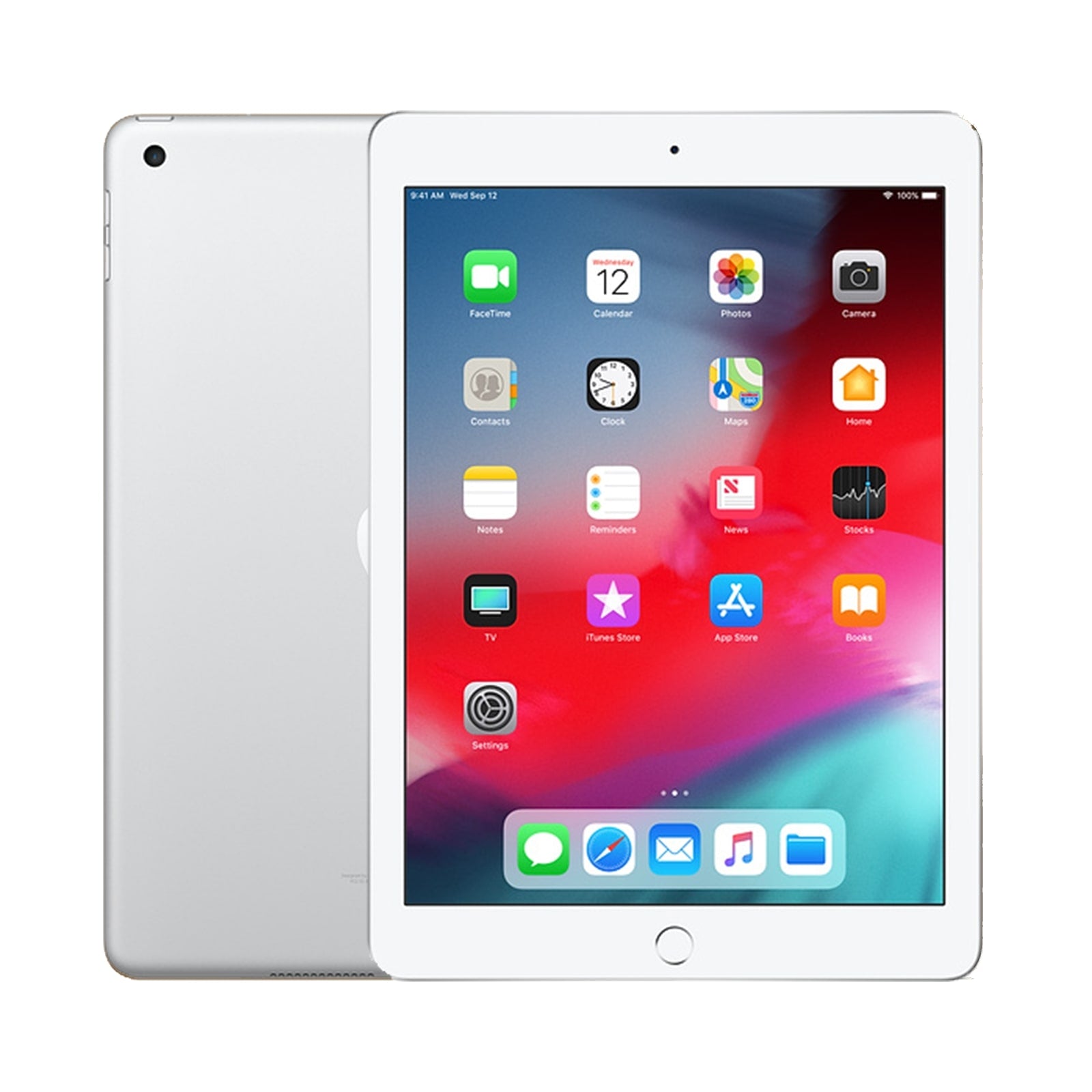 Apple iPad 6 128GB WiFi & Celular Desbloqueado Plata Bueno