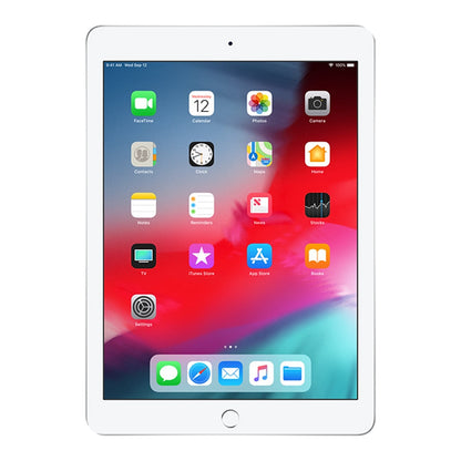 Apple iPad 6 128GB WiFi & Celular Desbloqueado Plata Bueno