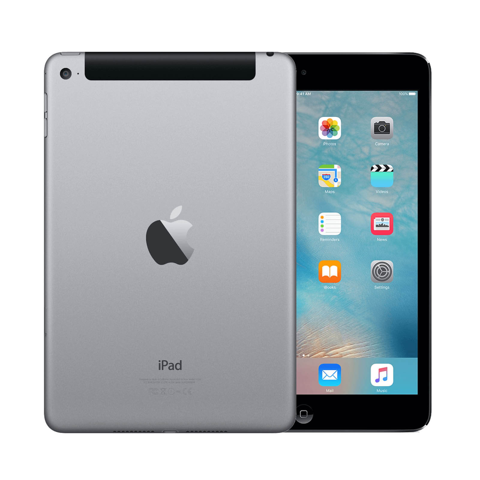 Apple iPad Mini 4 64GB GPS + Celular Desbloqueado Gris Espacial - Razonable