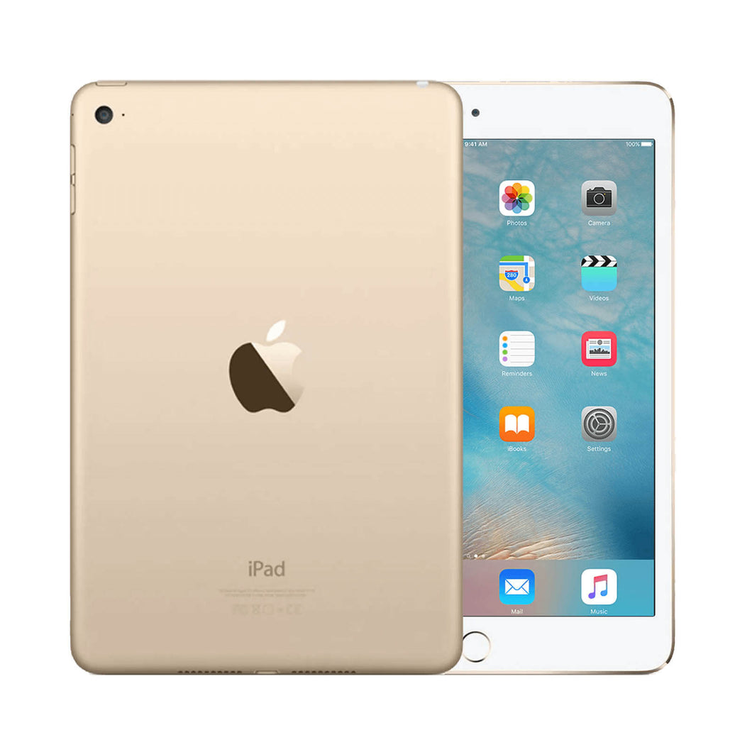 Apple iPad Mini 4 128GB GPS Desbloqueado Oro - Impecable