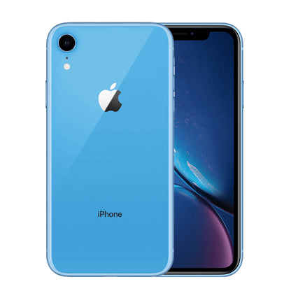 Apple iPhone XR 256GB Azul Impecable - Desbloqueado