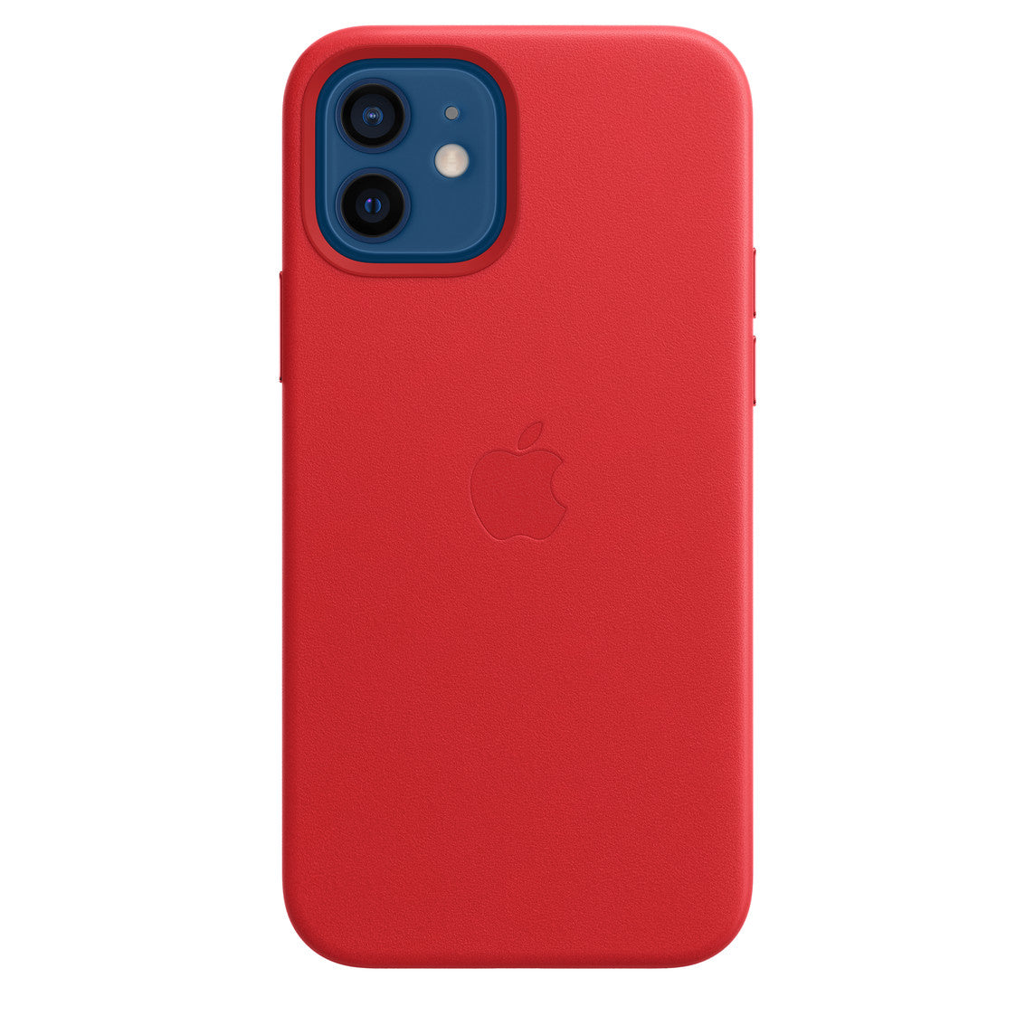 Funda de silicona con MagSafe para el Apple iPhone 12 y iPhone 12 Pro - Rouge