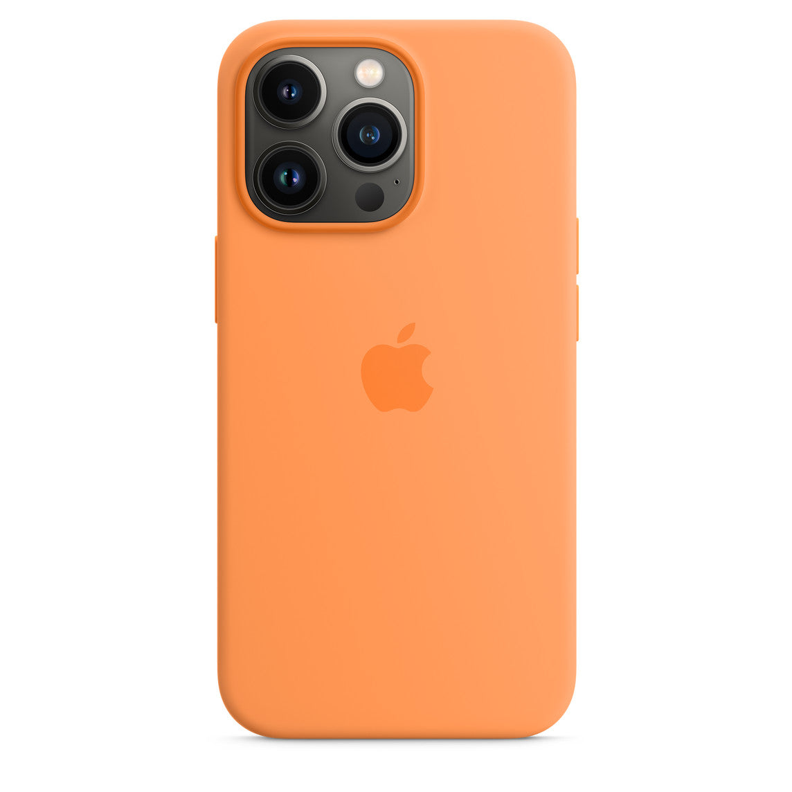 Funda de silicona con MagSafe para el Apple iPhone 13 Pro - Caléndula