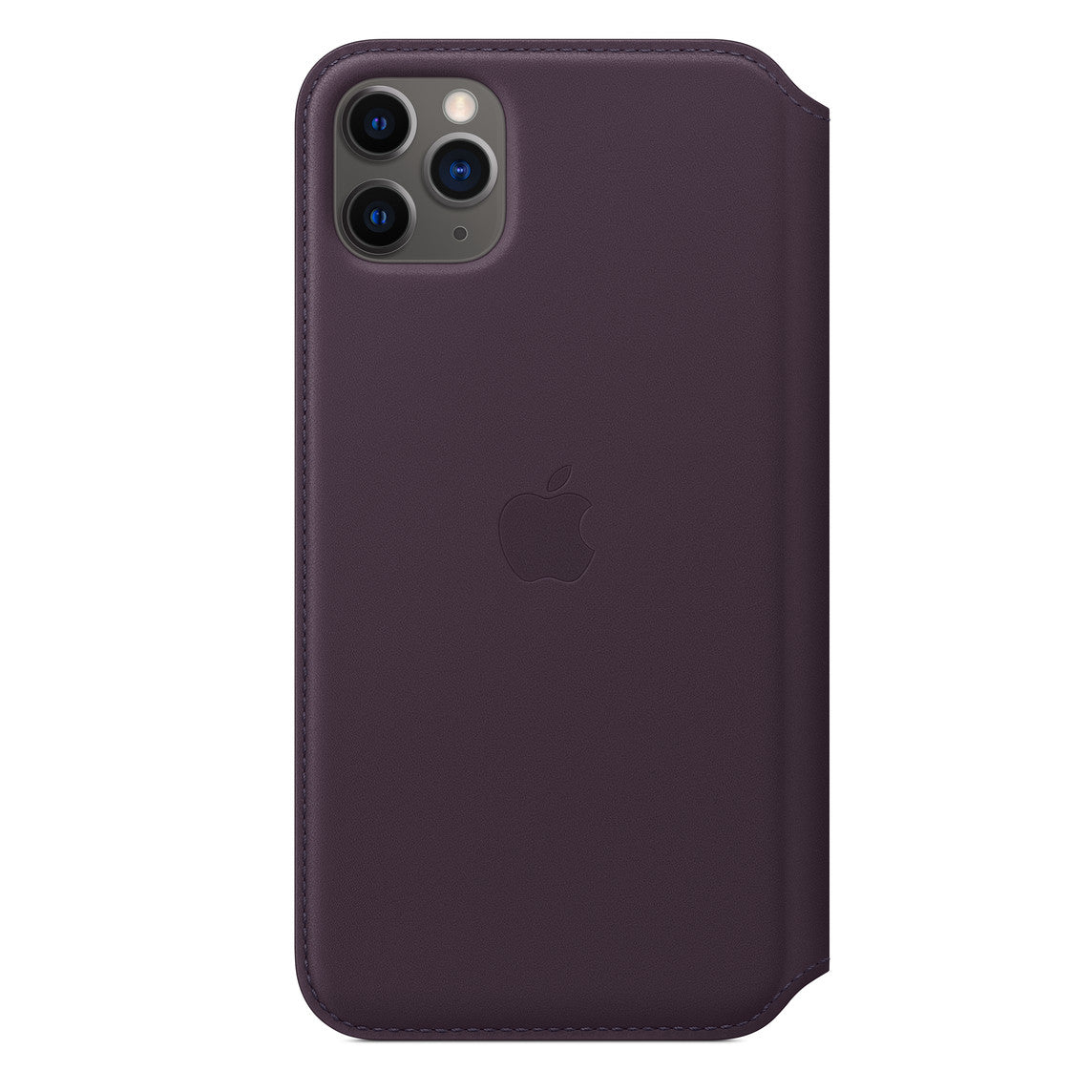 Funda Leather Folio para el Apple iPhone 11 Pro Max - Berenjena