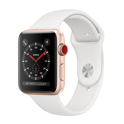 Apple Watch Series 3 Aluminio 42mm Celular Oro Muy Bueno Desbloqueado