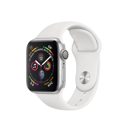 Apple Watch Series 4 Aluminio 44mm Celular Plata Bueno Desbloqueado