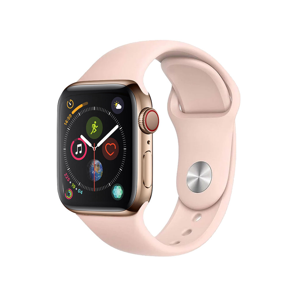 Apple Watch Series 4 Inoxidable 40mm Celular Oro Bueno Desbloqueado