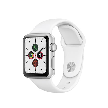 Apple Watch Series 5 Aluminio 44mm Plata Bueno WiFi