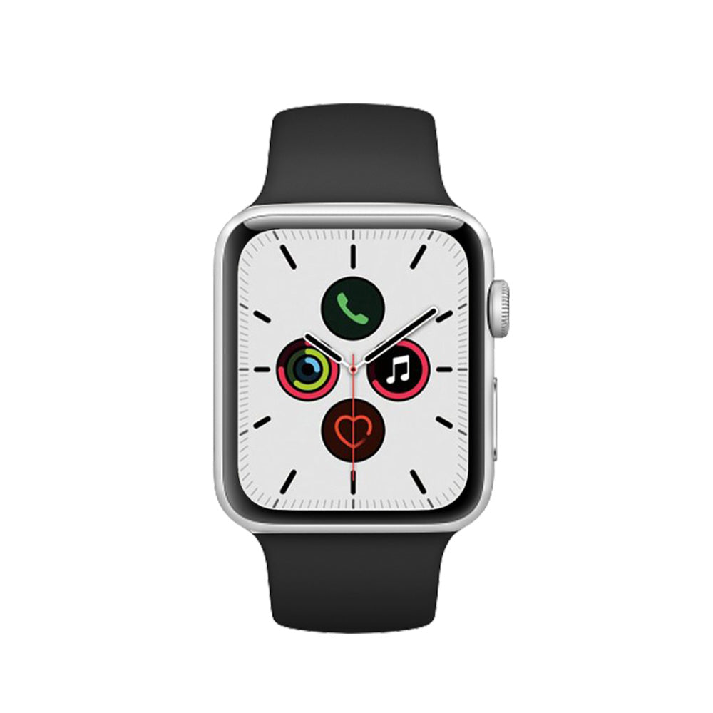 Apple Watch Series 5 Aluminio 44mm Plata Bueno Desbloqueado
