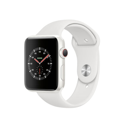 Apple Watch Series 5 44mm Blanco Cerámica Bueno Desbloqueado