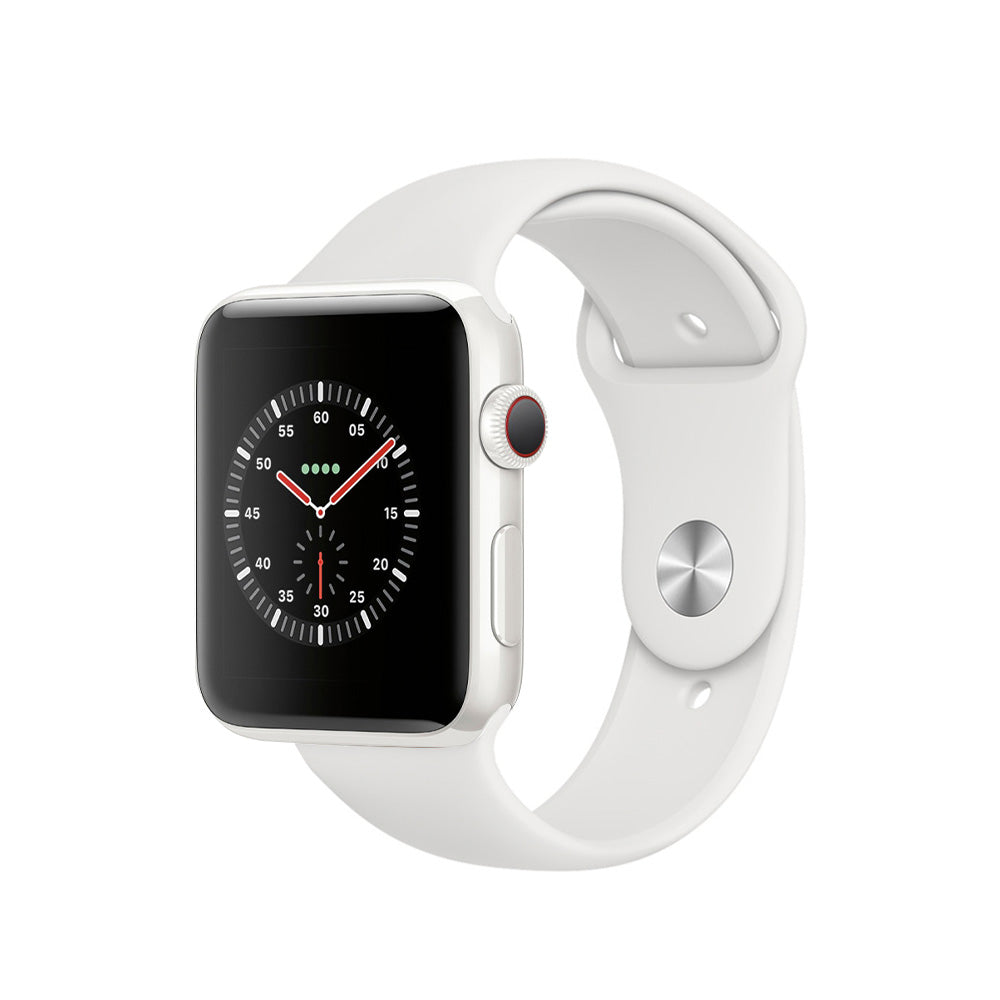 Apple Watch Series 5 44mm Blanco Cerámica Impecable WiFi