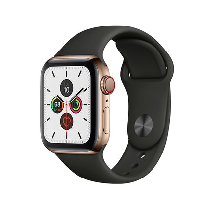 Apple Watch Series 5 Inoxidable 40mm Oro Bueno Desbloqueado