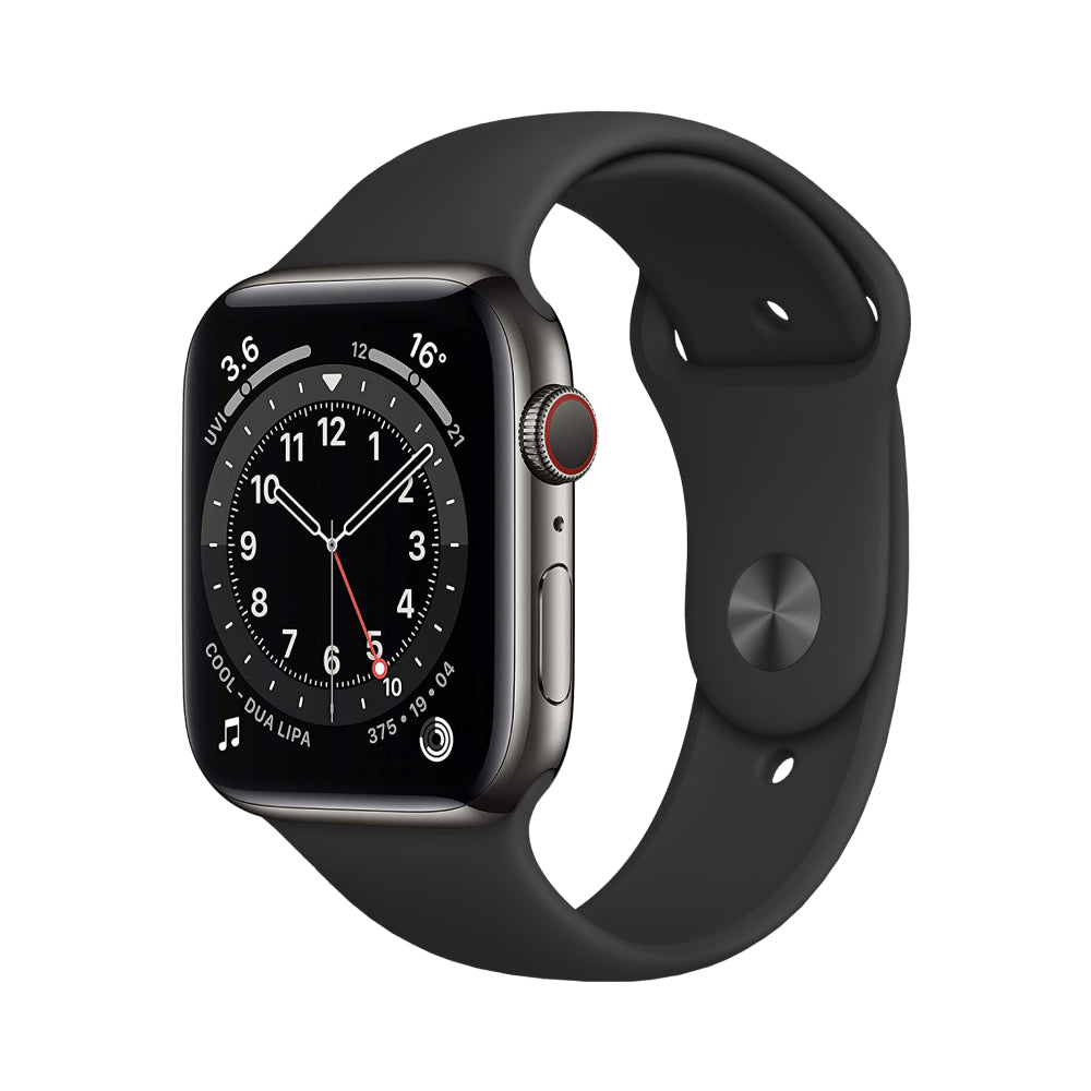 Apple Watch Series 6 Inoxidable 44mm Gris Impecable- Unlocked