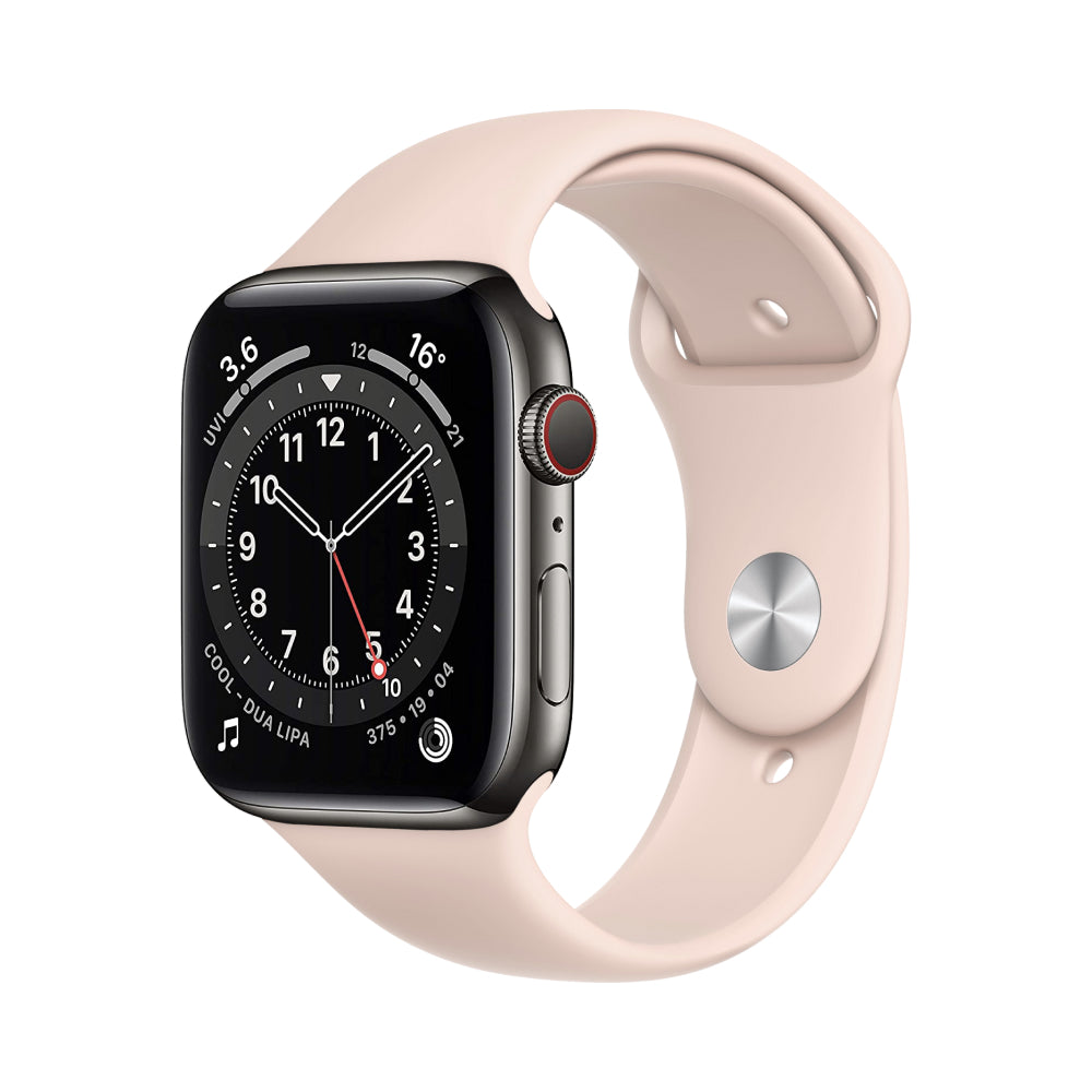 Apple Watch Series 6 Inoxidable 44mm Grafito Impecable- Unlocked