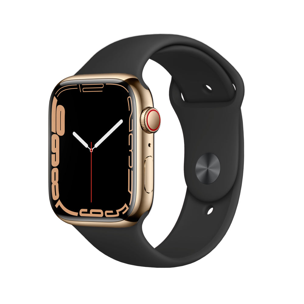 Apple Watch Series 7 Acero inoxidable 45 mm Celular Oro Impecable